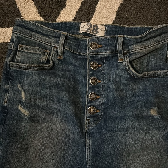 Free People Skinny Distressed jeans 28 - Picture 2 of 7